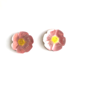 Flower Lucite Earrings