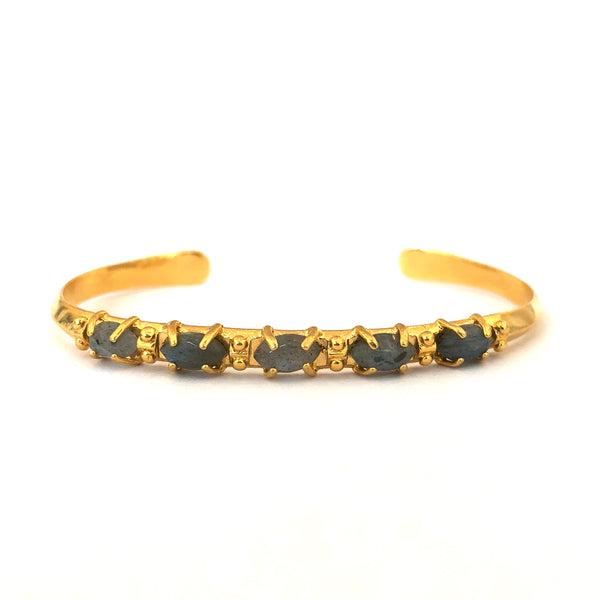 Gold Labradorite Bracelet